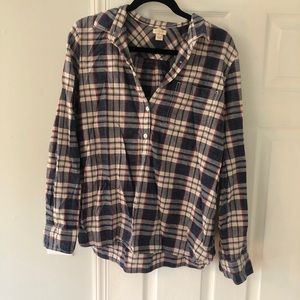 Jcrew factory plaid shirt